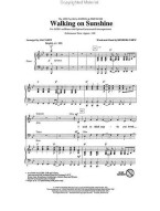 Katrina & The Waves: Walking On Sunshine (SATB) (noty pro sborový zpěv) - SADA 5 ks