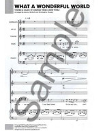 Louis Armstrong: What A Wonderful World (SATB/Piano) (noty pro sborový zpěv, klavír) - SADA 5 ks
