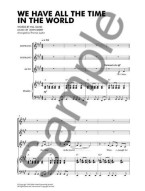 Louis Armstrong: We Have All The Time In The World (SSA/Piano) (noty pro sborový zpěv, klavír) - SADA 5 ks
