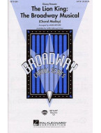 The Lion King: The Broadway Musical - Choral Medley (SATB) (noty pro sborový zpěv, klavír) - SADA 5 ks