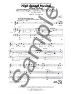 High School Musical: Choral Medley (2-Part) (noty pro dvojhlasý zpěv, klavír) - SADA 5 ks