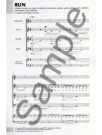 Snow Patrol/Leona Lewis: Run (SATB A Cappella) (noty pro sborový zpěv) - SADA 5 ks