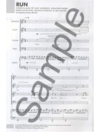 Snow Patrol/Leona Lewis: Run (SATB/Piano) (noty pro sborový zpěv, klavír) - SADA 5 ks