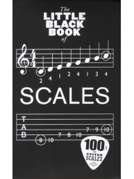 The Little Black Book Of Scales (kytarové stupnice, noty, tabulatury na kytaru)