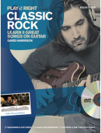 David Harrison: Play It Right - Classic Rock (noty, tabulatury na kytaru) (+DVD)