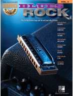 Harmonica Play-Along 3: Blues Rock (noty na harmoniku) (+audio)