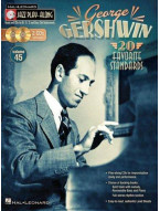 Jazz Play-Along 45: George Gershwin (noty na nástroje C, Eb, Bb, basového klíče) (+audio)