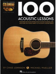 GoldMine: 100 Acoustic Lessons (noty, tabulatury na kytaru) (+audio)
