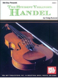 The Student Violinist: Handel (noty na housle)
