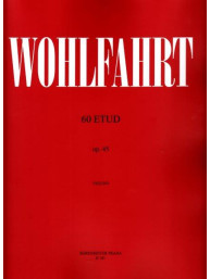 Franz Wohlfahrt: 60 etud op. 45 (noty, housle sólo)