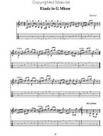 Modern Guitar Method Grade 6, Technique Solos (noty, tabulatury na kytaru)