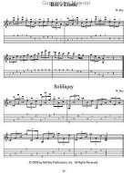 Modern Guitar Method Grade 5, Technique Solos (noty, tabulatury na kytaru)