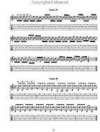 Modern Guitar Method Grade 2, Technique Studies (noty, tabulatury na kytaru)