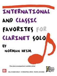 International and Classic Favorites for Clarinet Solo (noty na klarinet)