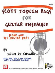Scott Joplin - Rags for Guitar Ensemble (noty na kytaru)