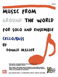 Music From Around The World For Solo & Ensemble, Cello-Bass (noty na violoncello)