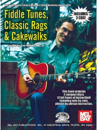 Fiddle Tunes, Classic Rags & Cakewalks (noty, tabulatury na kytaru) (+audio)