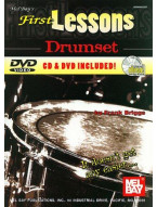 First Lessons Drumset (noty na bicí) (+CD & DVD)