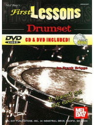 First Lessons Drumset (noty na bicí) (+CD & DVD)