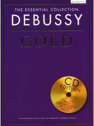 The Essential Collection: Debussy Gold (noty na klavír) (+audio)