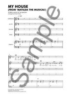 Tim Minchin: My House (Matilda The Musical) - SATB/Piano (noty na sborový zpěv, klavír) - SADA 5 ks
