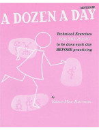 Edna Mae Burnam: A Dozen A Day Mini Book (noty na klavír)