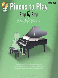 Edna Mae Burnam: Step By Step Pieces To Play - Book 2 (noty na klavír) (+audio)