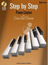 Edna Mae Burnam: Step By Step Piano Course - Book 4 (noty na klavír) (+audio)