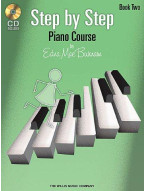 Edna Mae Burnam: Step By Step Piano Course - Book 2 (noty na klavír) (+audio)