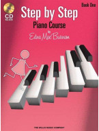 Edna Mae Burnam: Step By Step Piano Course - Book 1 (noty na klavír) (+audio)