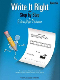Edna Mae Burnam: Write It Right - Book 6 (noty na klavír)