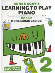 Denes Agay's Learning To Play Piano - Book 2 - More Music Basics! (noty na klavír)
