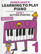 Denes Agay's Learning To Play Piano - Book 1 - Getting Started (noty na klavír)