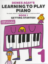 Denes Agay's Learning To Play Piano - Book 1 - Getting Started (noty na klavír)