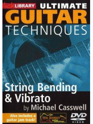 Lick Library: Ultimate Guitar Techniques - Learn String Bending & Vibrato Techniques (video škola hry na kytaru)