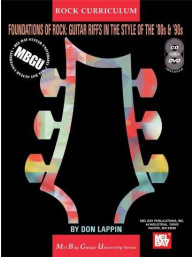 Foundations Of Rock - Guitar Riffs In The Style Of The 80s & 90s (noty, tabulatury na kytaru) (+CD & DVD)