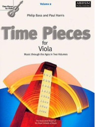 Time Pieces For Viola Volume 2 (noty na violu, klavír)