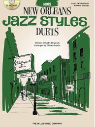 William Gillock: More New Orleans Jazz Styles - Duets (noty na čtyřruční klavír) (+audio)