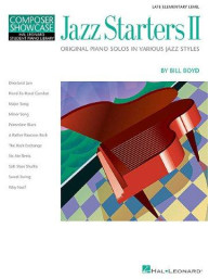 Composer Showcase: Bill Boyd - Jazz Starters II (noty na klavír)