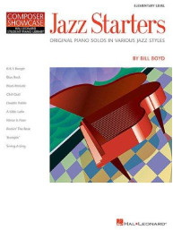 Composer Showcase: Bill Boyd - Jazz Starters (noty na klavír)