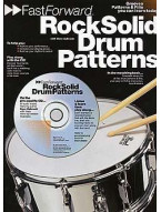 Fast Forward: Rock Solid Drum Patterns (noty na bicí) (+audio)
