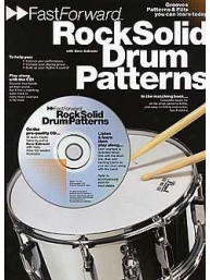 Fast Forward: Rock Solid Drum Patterns (noty na bicí) (+audio)