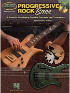 Christopher Maloney: Progressive Rock Bass - A Guide To Developing Progressive Concepts And Techniques (noty, tabulatury na baskytaru) (+audio)