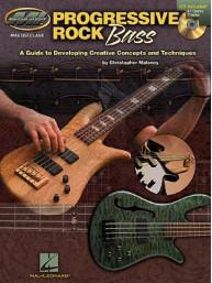 Christopher Maloney: Progressive Rock Bass - A Guide To Developing Progressive Concepts And Techniques (noty, tabulatury na baskytaru) (+audio)