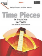 Time Pieces For Treble/Alto Recorder - Volume 1 (noty na zobcovou flétnu, klavír)