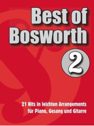 Best Of Bosworth Songbook - 2 (noty na klavír, zpěv, akordy na kytaru)
