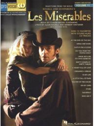 Pro Vocal Women/Men Edition 11: Les Misérables (Bídníci) (noty, melodická linka, akordy) (+audio)