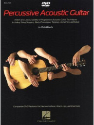 Chris Woods: Percussive Acoustic Guitar (noty, tabulatury na kytaru) (+DVD)