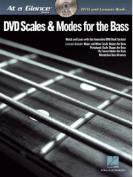 At A Glance - Scales & Modes For Bass (noty, tabulatury na baskytaru) (+DVD)