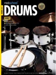 Rockschool Drums - Debut (2012-2018) (noty na bicí) (+audio)